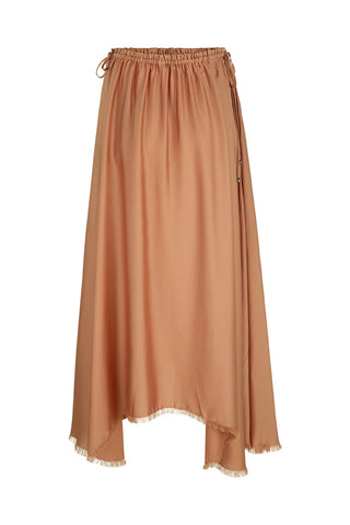 Poison Peach Maxi Skirt