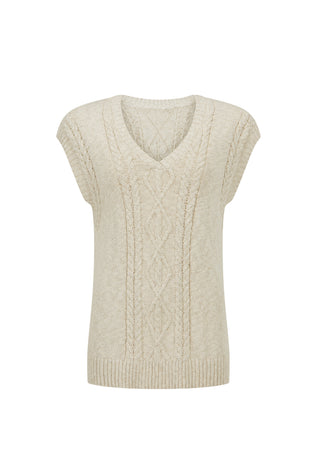 Firefly Cable Knit Vest
