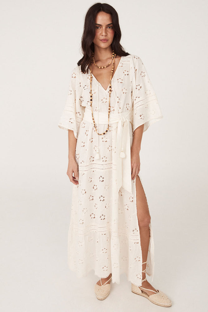 Love Note Broderie Gown